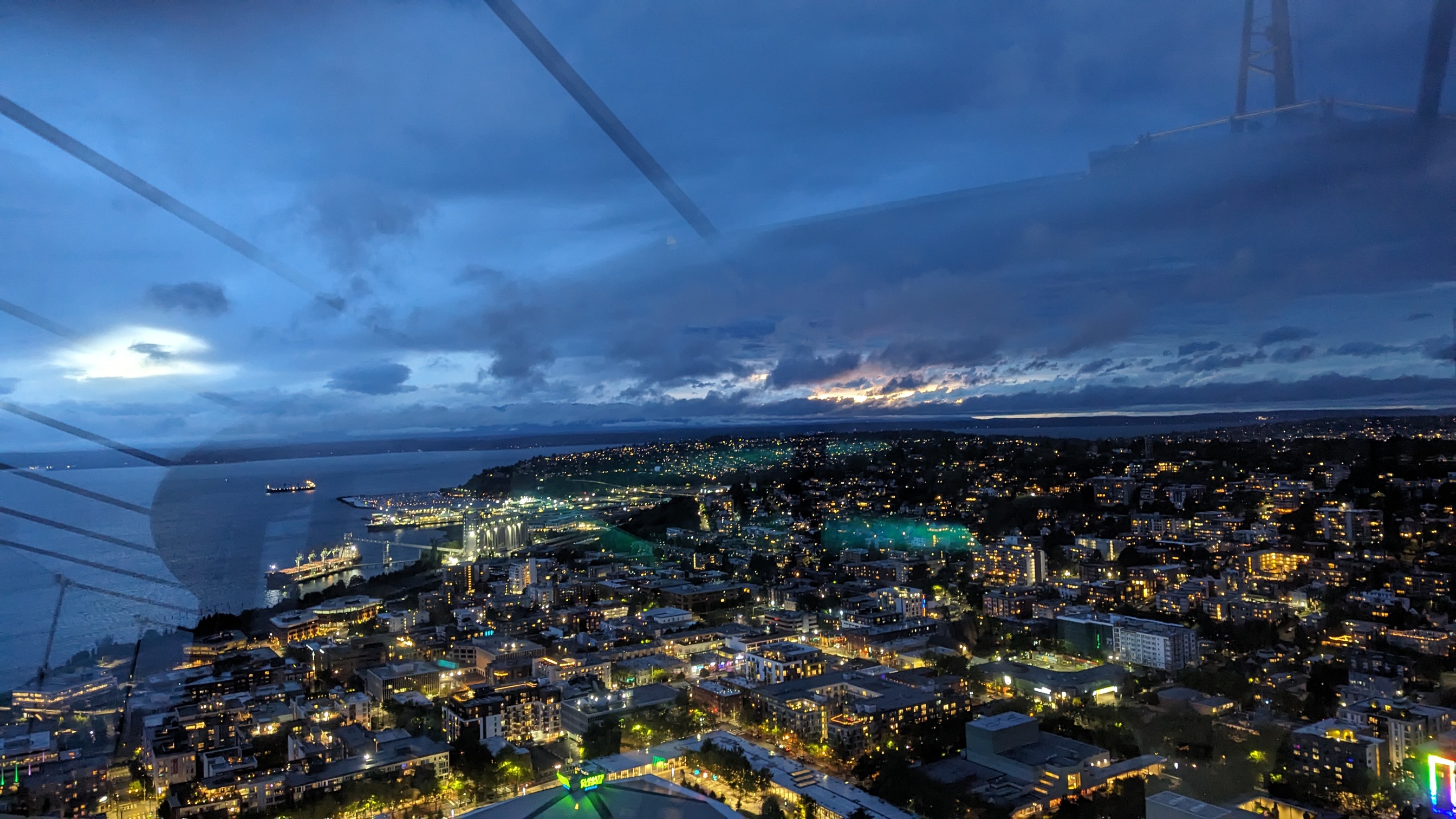 Space Needle Night